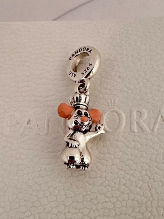 Pandora Ratatouille Remix Mouse Rat Cook Chef CHARM - Picture 6 of 8